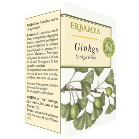 Erbamea Ginkgo integratore 50 Opercoli