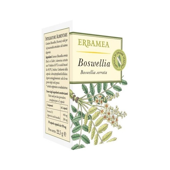 Erbamea Boswellia integratore 50 Opercoli