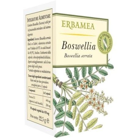 Erbamea Boswellia integratore 50 Opercoli