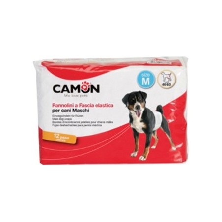 Camon Pannolini A Fascia Cani Maschi 