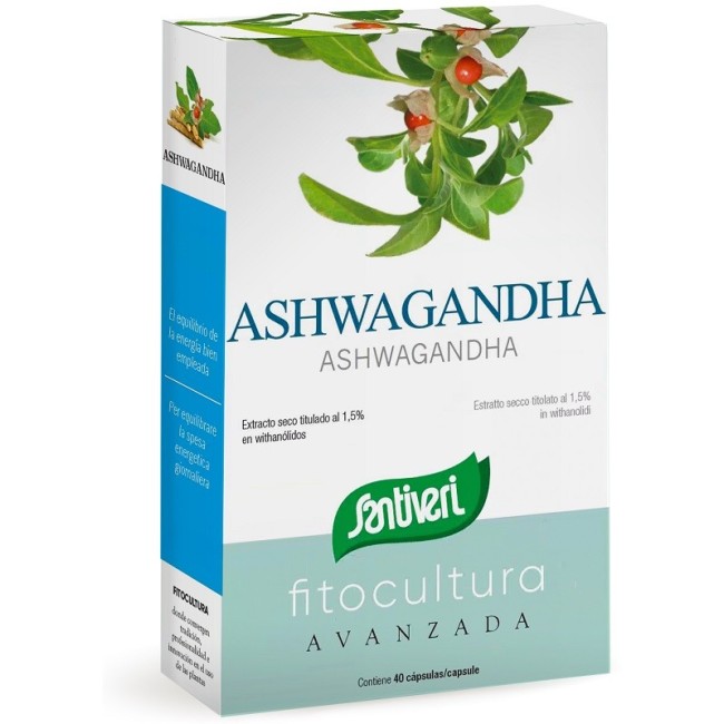 Santiveri Sa Fitocultura Ashwagandha 40 Capsule