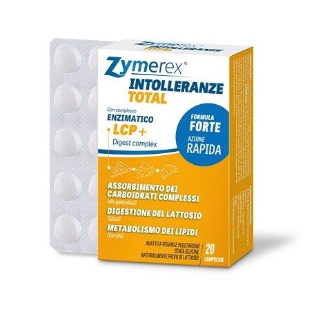 Wilco Farma Zymerex Intolleranze Total 20 Compresse - Para-Farmacia  Bosciaclub