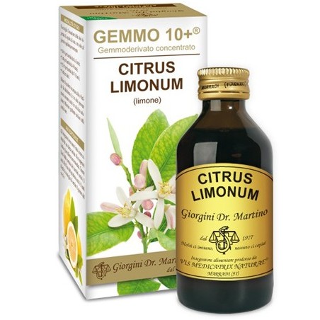 Dr Giorgini Gemmo 10+ Limone Liquido Analcolico 100 Ml