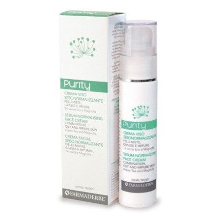 Farmaderbe Purity Crema Viso Sebonormalizzante