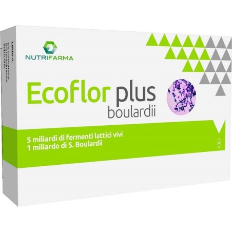 Aqua Viva Ecoflor Plus Boulardii integratore 20 Capsule