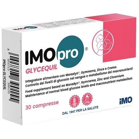 Imopro Glycequil 30 Compresse per il controllo del senso di fame