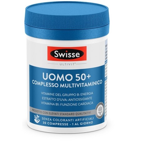 Swisse Multivitaminico Uomo 50+ 30 Compresse