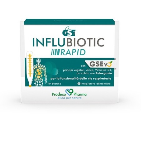 Prodeco Pharma Gse Influbiotic Rapid 10 Bustine