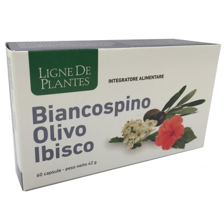 Natura Service Biancospino Olivo Ibisco 60 Capsule