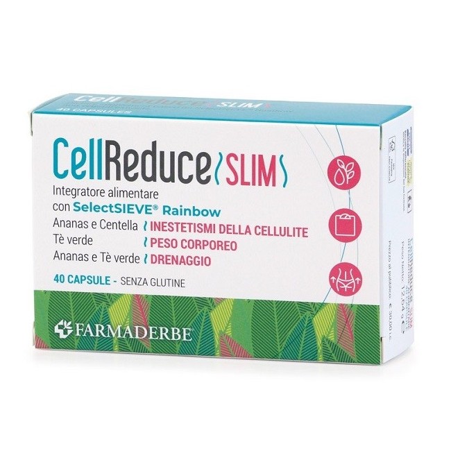 Farmaderbe Cell Reduce Slim integratore 40 Capsule