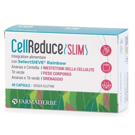 Farmaderbe Cell Reduce Slim integratore 40 Capsule