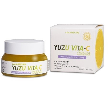 Seoul Cosmetics Co Lalarecipe Yuzu Vita C Cream 50 Ml