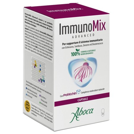 Aboca Societa' Agricola Immunomix Advanced 50 Capsule