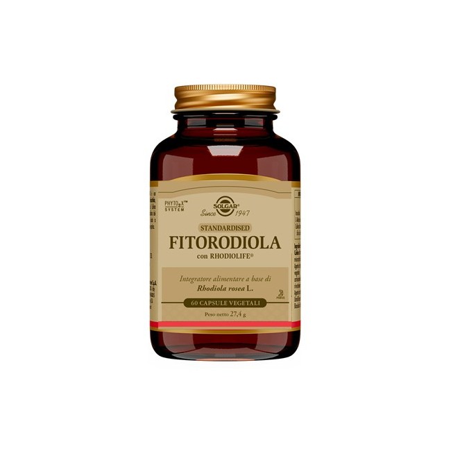 Solgar It. Multinutrient Fitorodiola integratore 60 Capsule