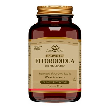 Solgar It. Multinutrient Fitorodiola integratore 60 Capsule