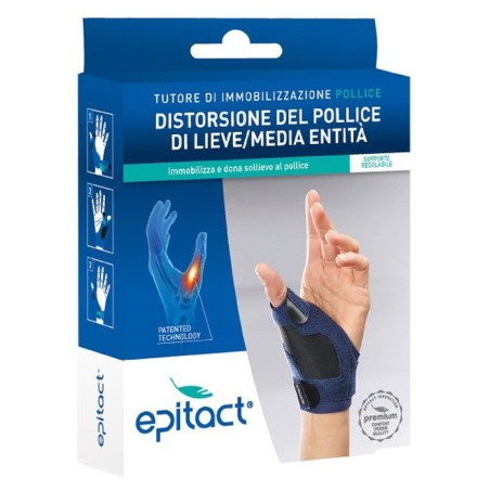 Epitact Tutore Immobilizzazione Pollice Mano Destra L