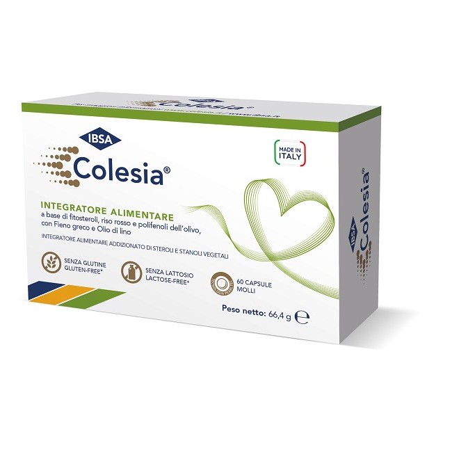 Ibsa Farmaceutici Italia Colesia Soft Gel 60 Capsule Molli