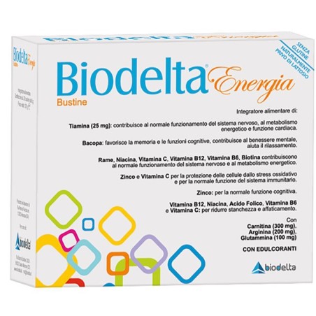 Biodelta energia integratore 20 bustine