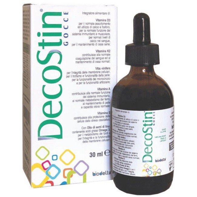 Biodelta Decostin gocce integratore 30 ml