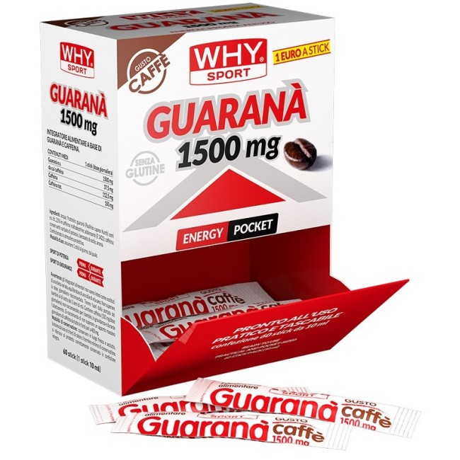 Biovita Why Guarana' 1500mg 1 Barretta Stick 10 Ml