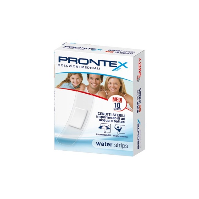 Safety Cerotto Prontex Water Strips Medio 10 Pezzi