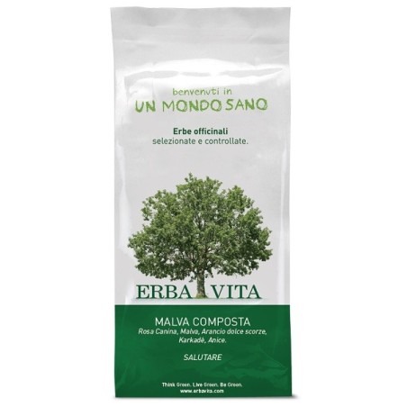 Erba Vita Italia Malva Composta Tisane 100 G