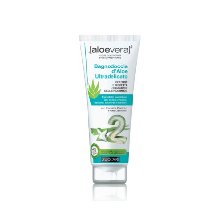 Zuccari Aloevera2 Bagnodoccia D'aloe Ultradelicato 250ml