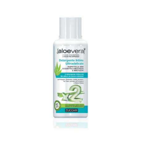 Aloevera 2 Detergente Intimo Ultradelicato - Contro secchezza ed  irritazione intima - 250 ml