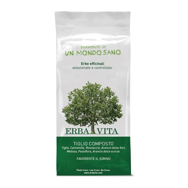 Erba Vita Italia Tiglio Composto Tisana 100 G