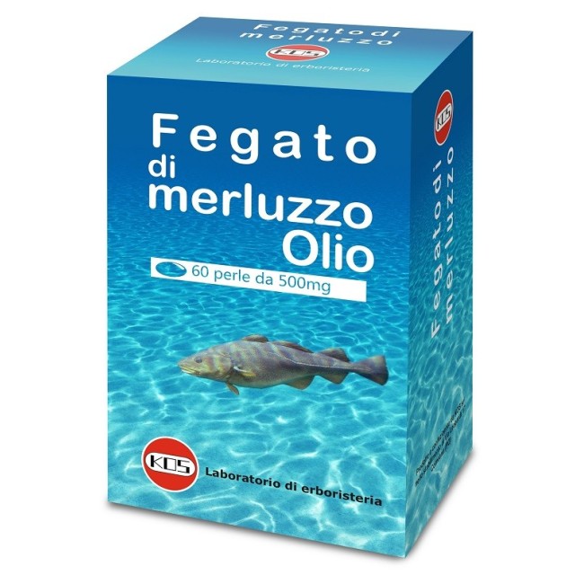 Kos Fegato Merluzzo integratore 60 Perle 500 Mg