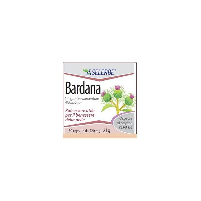 Biodue Bardana Estratto Secco Titolato 50 Capsule