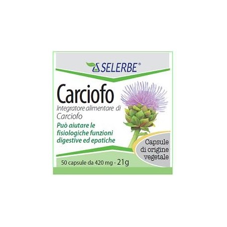 Biodue Carciofo Estratto Secco Titolato 50 Capsule