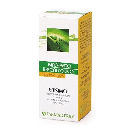 Farmaderbe Erisimo Macerato Idroalcolico 50 Ml