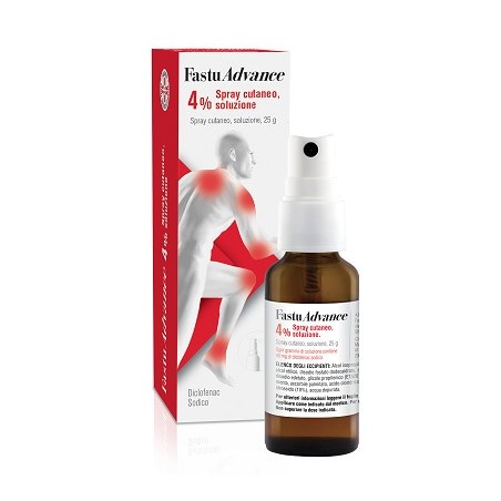 Menarini Fastuadvance 4%, Spray Cutaneo 25 grammi