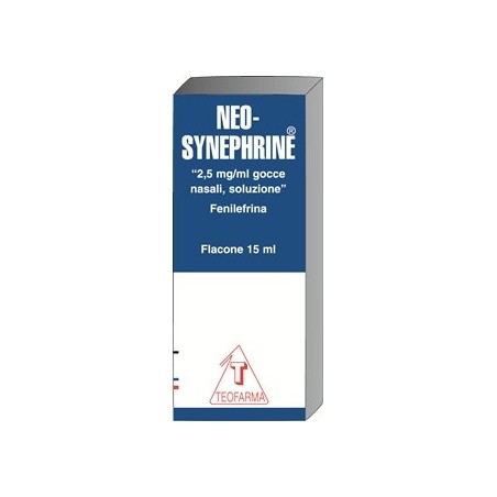 Neosynephrine* Gocce 15ml 2,5mg/M