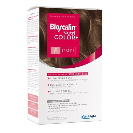 Giuliani Bioscalin Nutricolor Plus 6 Biondo 