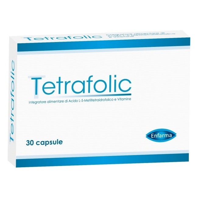 Enfarma Tetrafolic integratore 30 Capsule