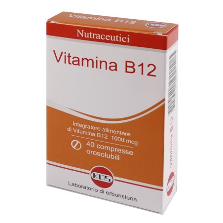 Kos Vitamina B12 1000 Mcg 40 Compresse integratore