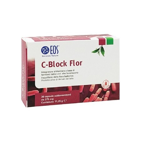 Eos C-block Flor 30 Capsule integratore di fermenti lattici