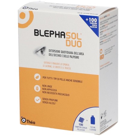 Thea Blephasol Duo Soluzione Micellare 100 Ml + 100 Garze