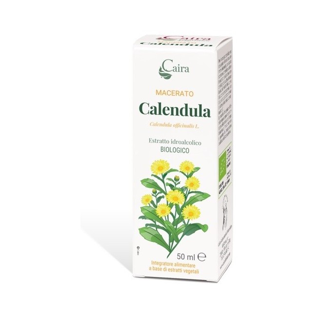 Caira Calendula Macerato Idroalcolico Bio Gocce 50 Ml