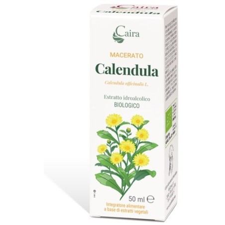 Caira Calendula Macerato Idroalcolico Bio Gocce 50 Ml