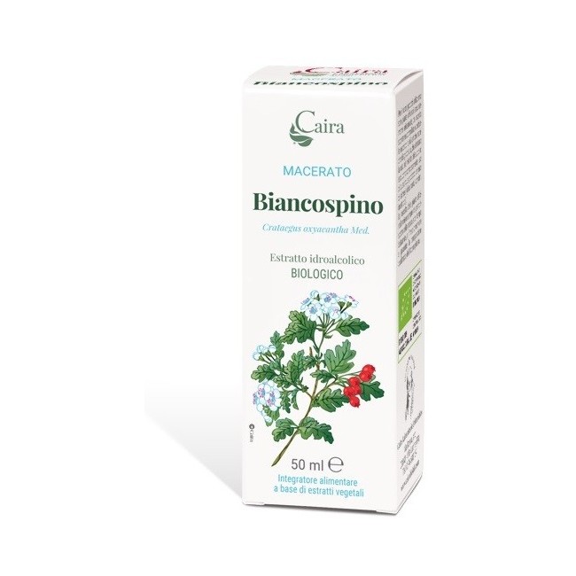 Caira Biancospino Macerato Idroalcolico Bio Gocce 50 Ml