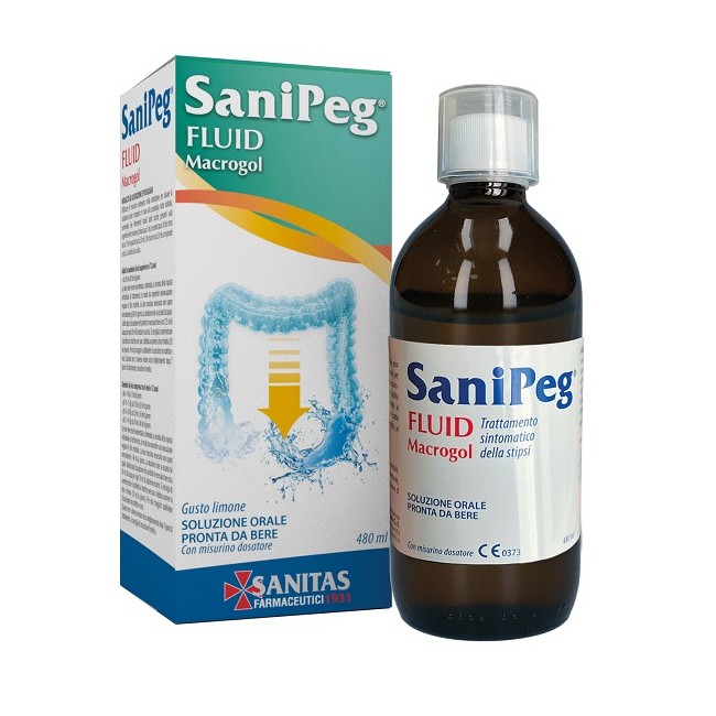  Sanitas Farmaceutici Sanipeg Fluid Macrogol 480 Ml