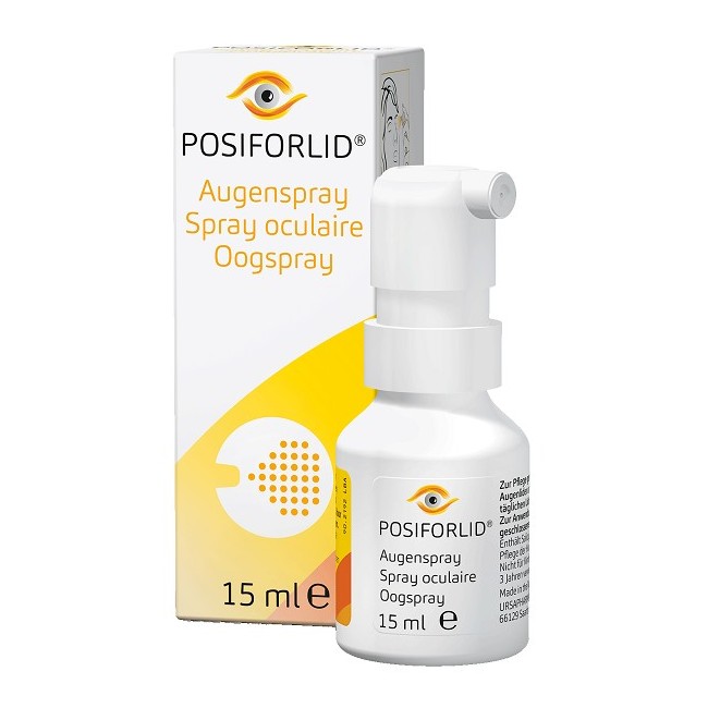 Ursapharm Posiforlid Spray per le palpebre 15 Ml