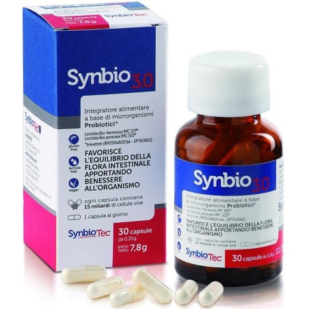 Synbiotec Synbio 3,0 integratore 30 Capsule