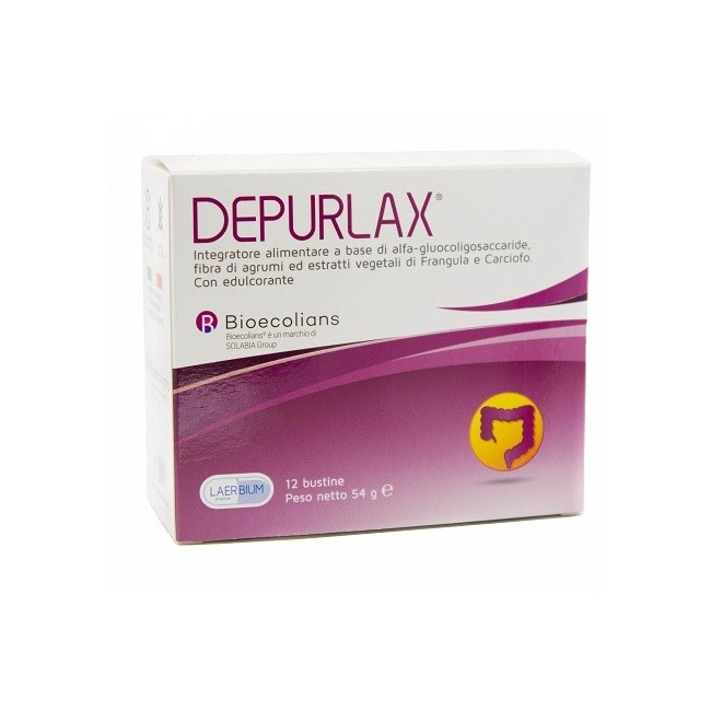 Laerbium Pharma Depurlax integratore 12 Bustine