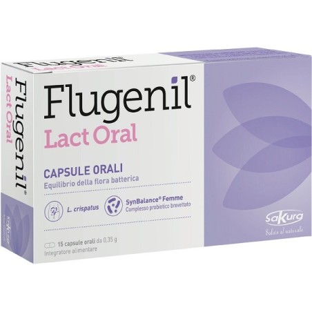 Sakura Italia Flugenil Lact Oral 15 Capsule