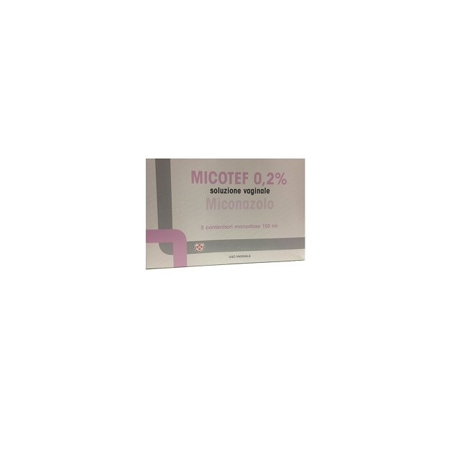 Micotef*soluzione Vaginale 5 Flaconi150ml 0,2%