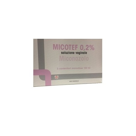 Micotef*soluzione Vaginale 5 Flaconi150ml 0,2%